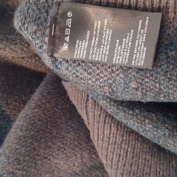 Womens Polka Dot Open Front Cardigan Long Sleeve Fall Winter Knitted Sweater - Picture 4 of 4